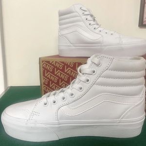 Vans High-Top Sneaker, Womens Size 8